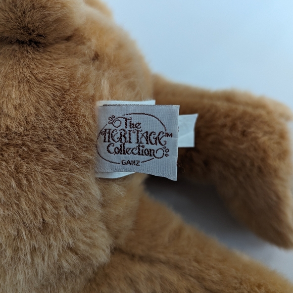 Ganz heritage collection brown bear. 1999. Excellent condition. Handkerchief. - Picture 5 of 6
